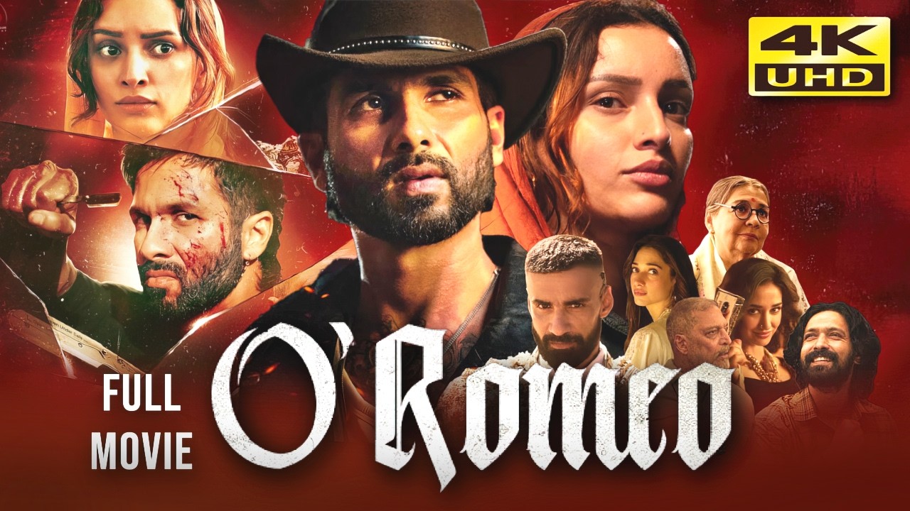 O'Romeo (2026) Latest Hindi Full Movie | Starring Shahid Kapoor, Triptii Dimri, Nana P, Avinash T