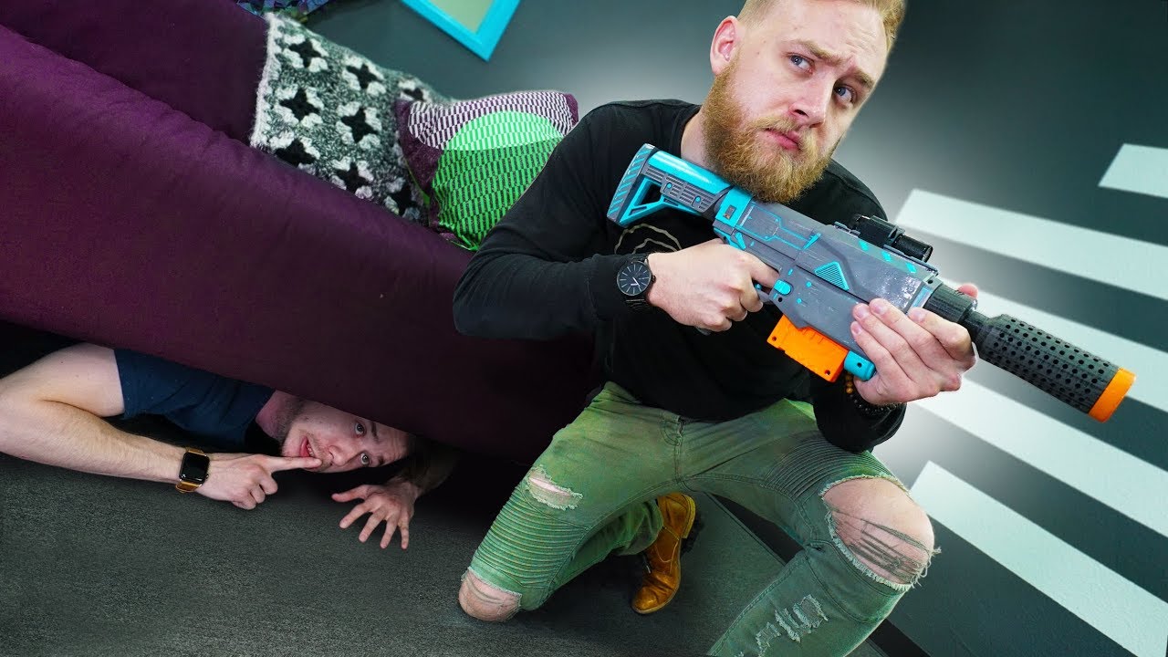 NERF Hide & Seek Challenge!