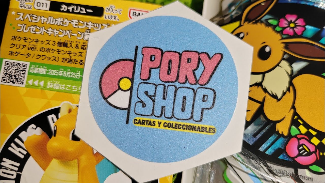 Unboxing caja sorpresa pokemon PoryShop