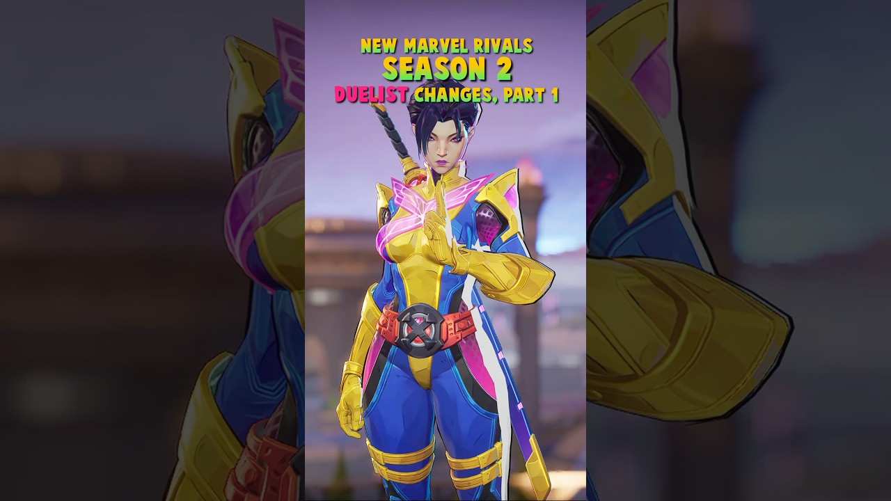 All DUELIST Buffs / Nerfs / Changes In MARVEL RIVALS SEASON 2 (Part 1/2)