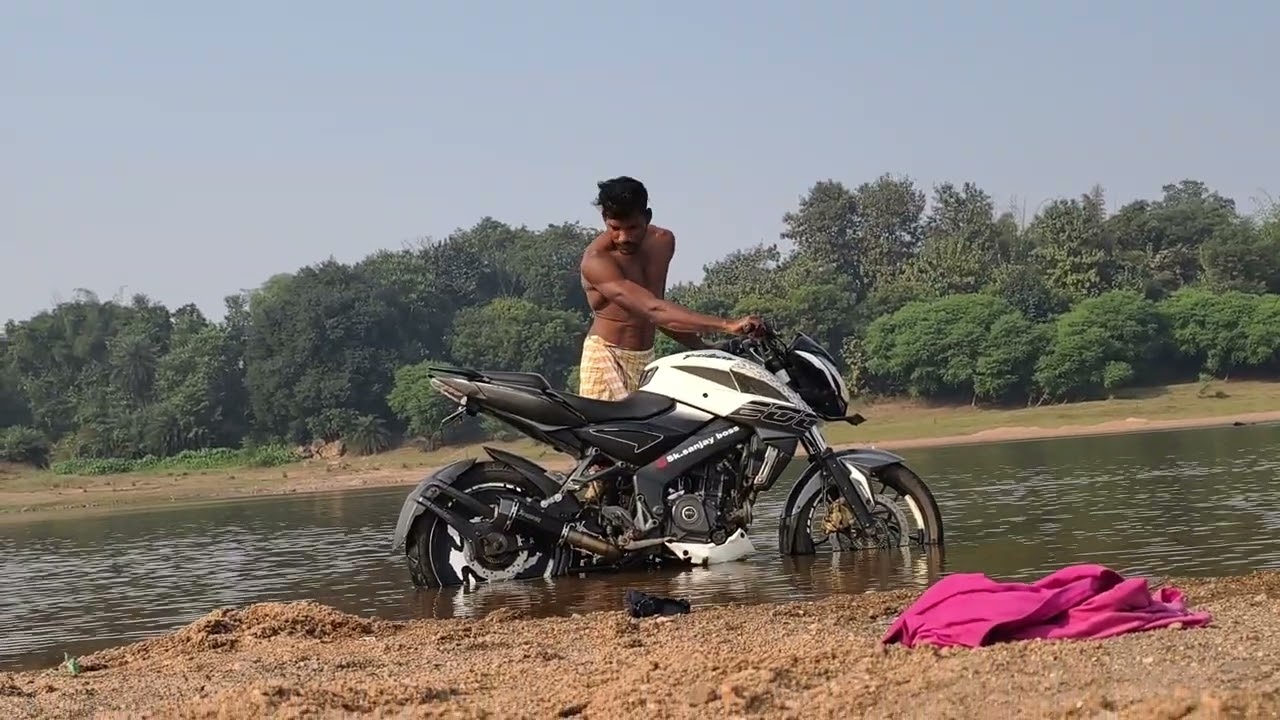 #Youtube Shoot Video bike washing 
