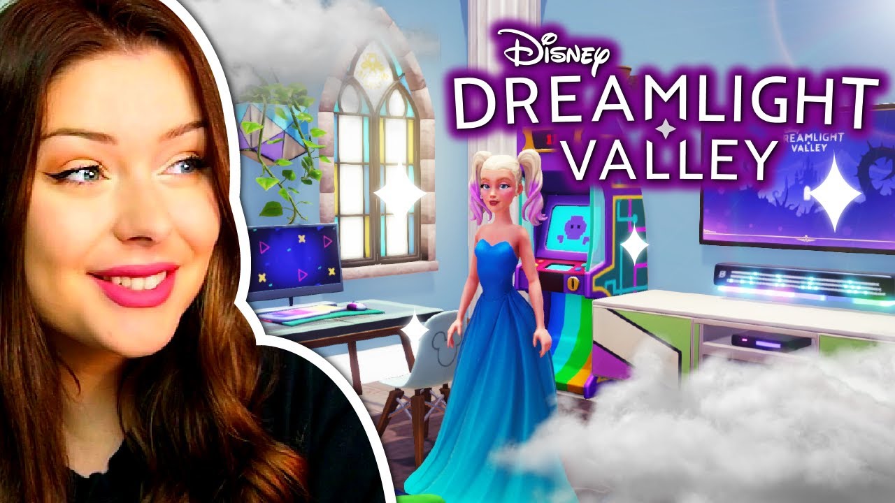 Designing my DREAM HOME in Disney Dreamlight Valley !! (this game is seriously adorable)