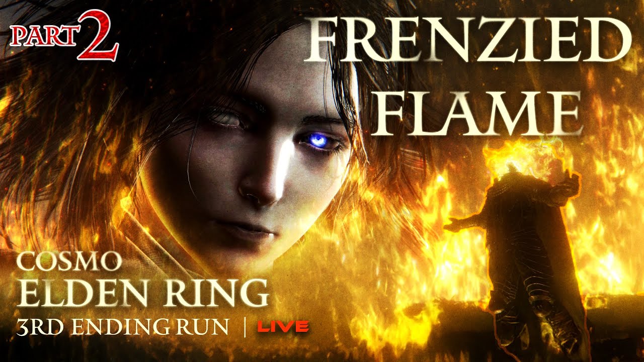 🔴 Elden Ring NG+1 Run - Part 2 | Frenzied Flame Ending | Road to Platinum Trophy