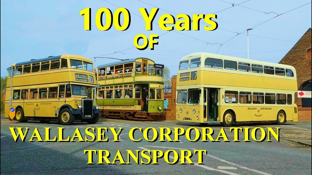 100 years Of Wallasey Corporation Transport. Bus & tram Running day