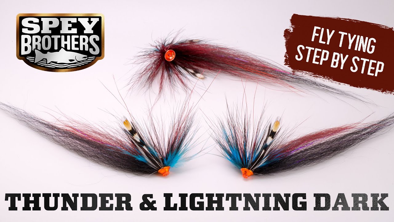 Tying A Thunder & Lightning Dark - No Body Tube Fly