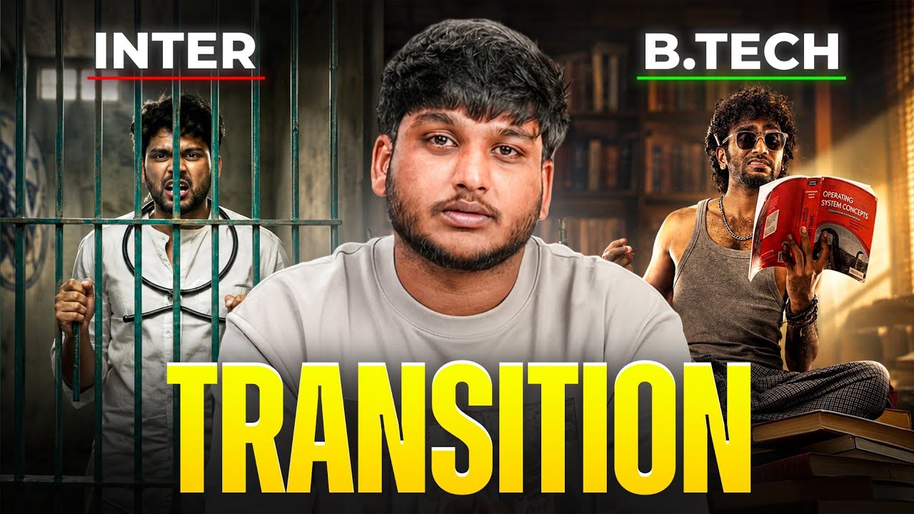 Inter vs B.Tech Life | Biggest Changes Every Student Must Know Before Joining Engineering 2026