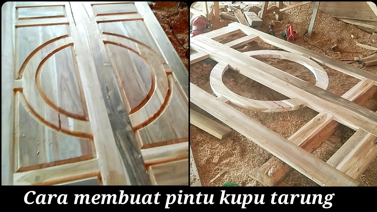 trik tukang kayu membuat Pintu Kupu tarung  part 2(Mimi perabot)
