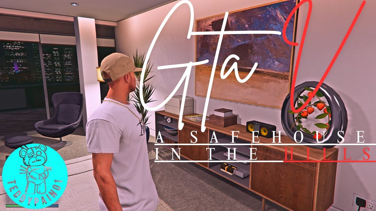 GTA V Online // Safe house in the HILLS Update // Mansions // Luxury // Fancy// Milliondollarbaby