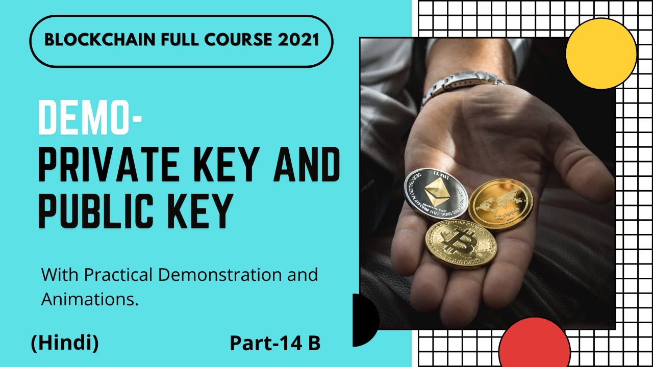 Demo of Public Key and Private Key in Blockchain | Cryptocurrency Full Course | Part -14 B | Hindi