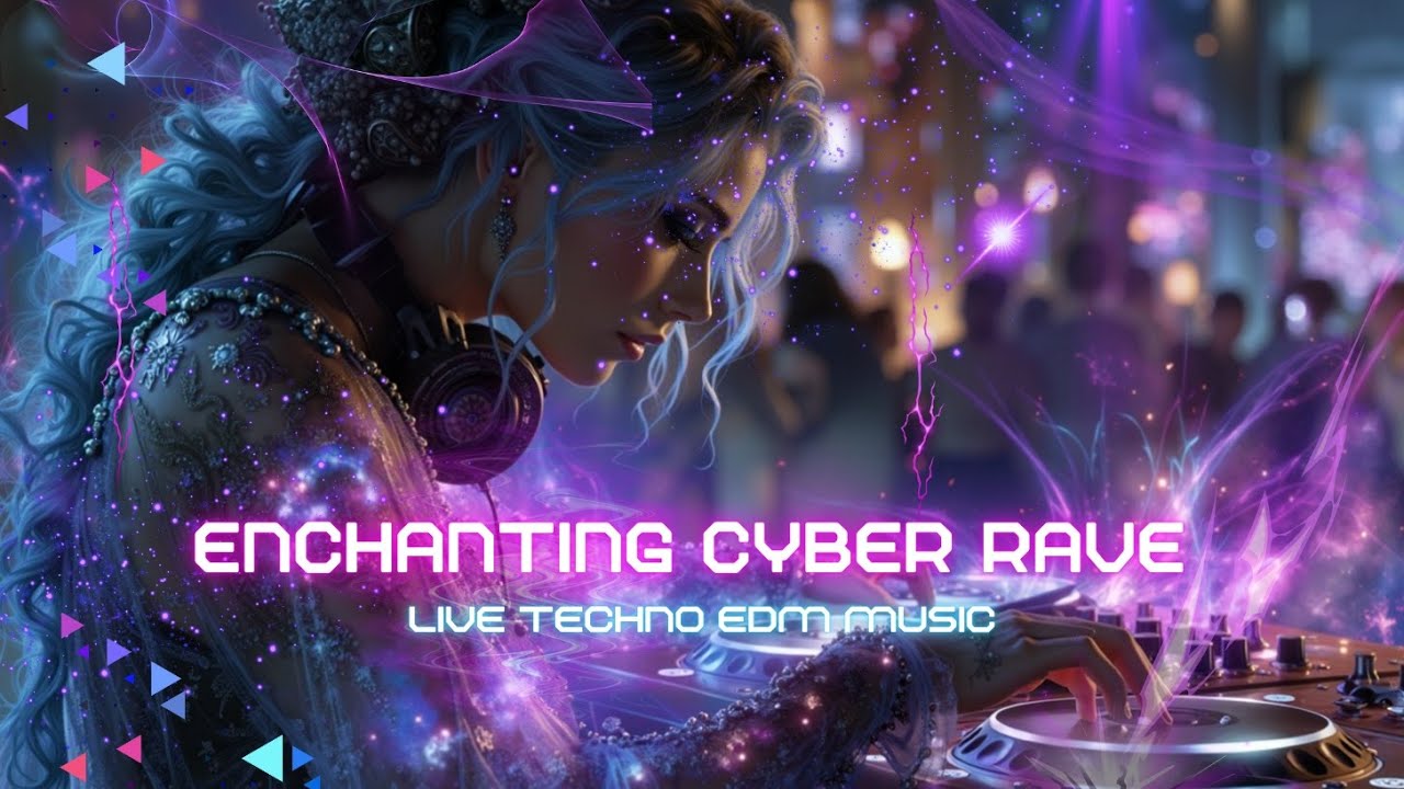 Живой Техно EDM Микс от Футуристического DJ Nightwave