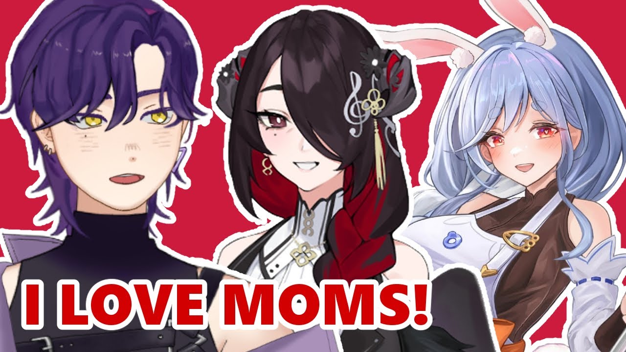 Tomboy VTuber reacts to Hololive Moms Instantly Taking Over the Entire Stream