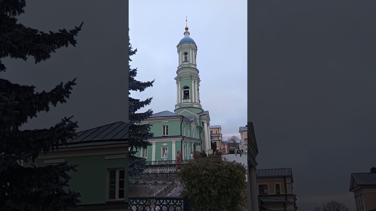 Колокольный звон в Оптиной пустыне 14.12 2025