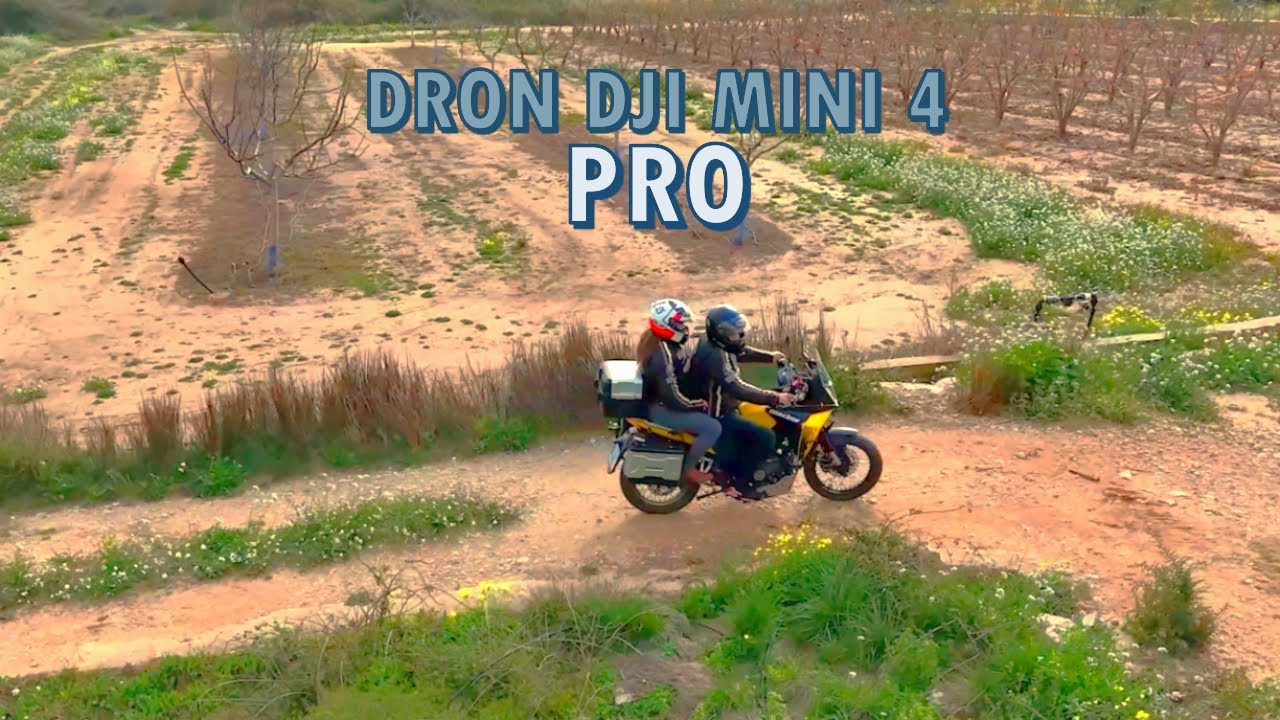 DRON DJI MINI 4 PRO🚁 | Seguimiento De Moto| #doslocosenmototrail