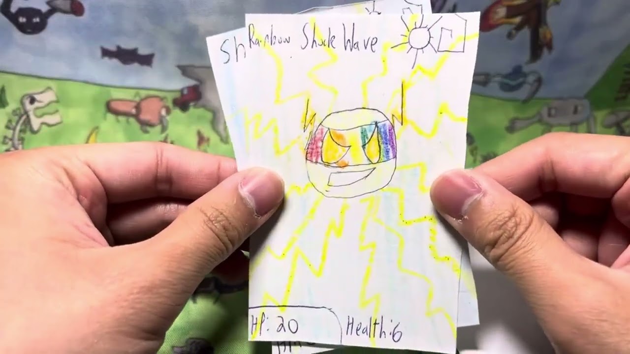 Old Homemade tcg Unboxing + Drawing (Dimension Battles)