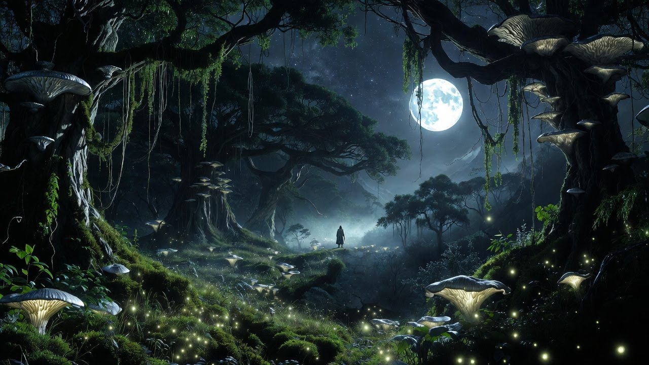 Ancient Wizard's Library • 3 Hours Relaxing Fantasy Music & Rain for Study & Focus