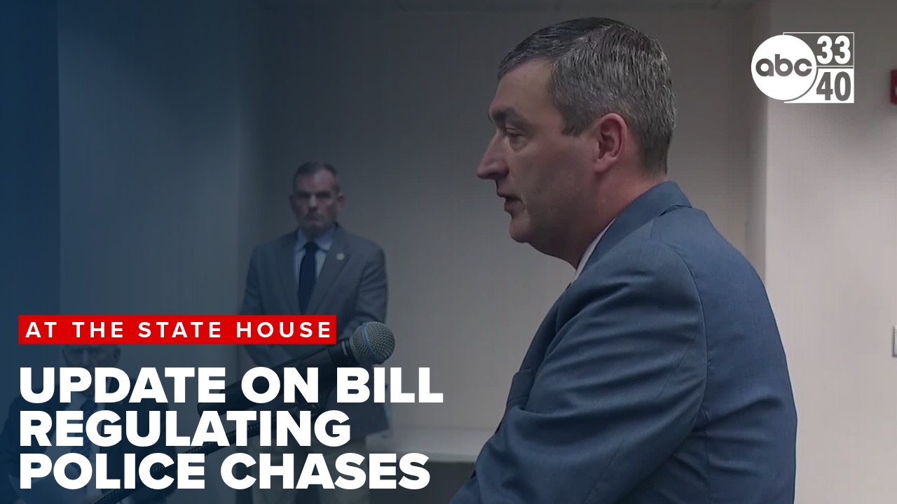 Update on bill that would regulate police chases