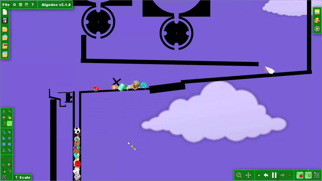 The Amazing Object Overload Marble Race Part 1