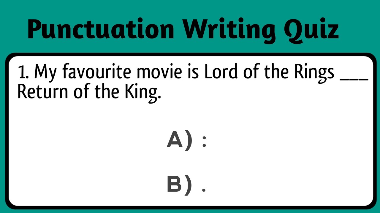 Test your punctuation | Punctuation marks quiz | English punctuation quiz by || Ladla education.