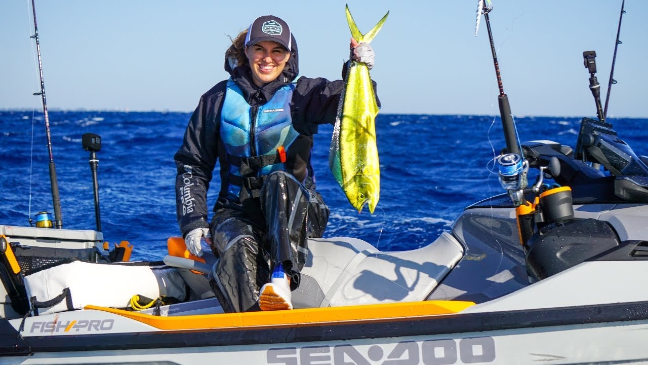 Dolphin Dinner! Catch, Clean, Cook | Deep Sea @SEA-DOO Trophy Fishing