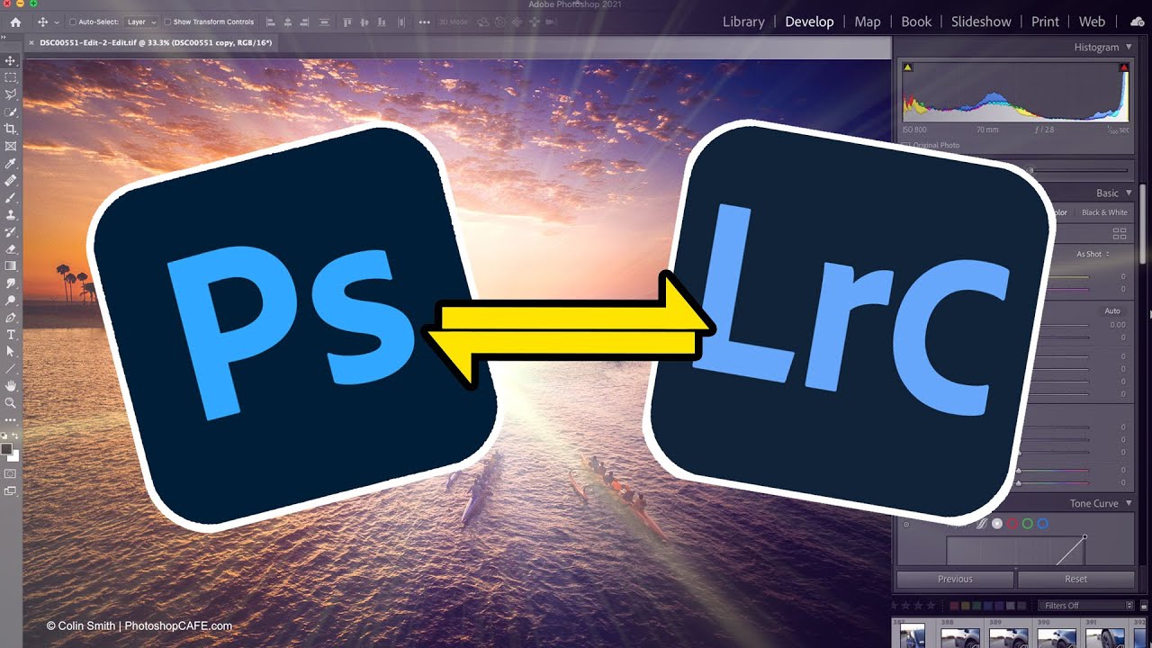 Using Lightroom with Photoshop, Open photos from Lightroom in Photoshop