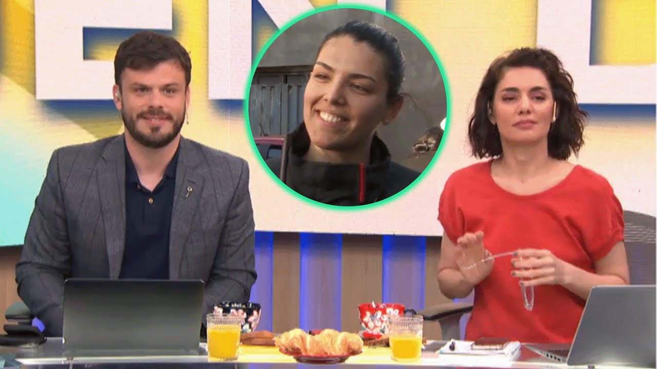 NACHO OTERO SE EMOCIONÓ AL DESCUBRIR AL AIRE A SU PRIMA QUE ES BOMBERA: 