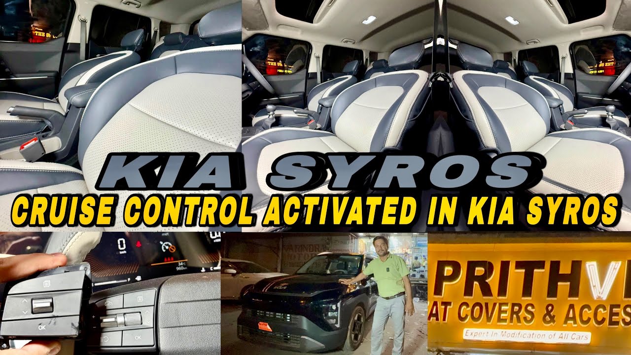 KIA SYROS HTK O DIESEL MODIFICATION ✅ CRUISE ACTIVATED ✅SYROS MODIFIED 2025 ✅ NEW SYROS MODIFICATION