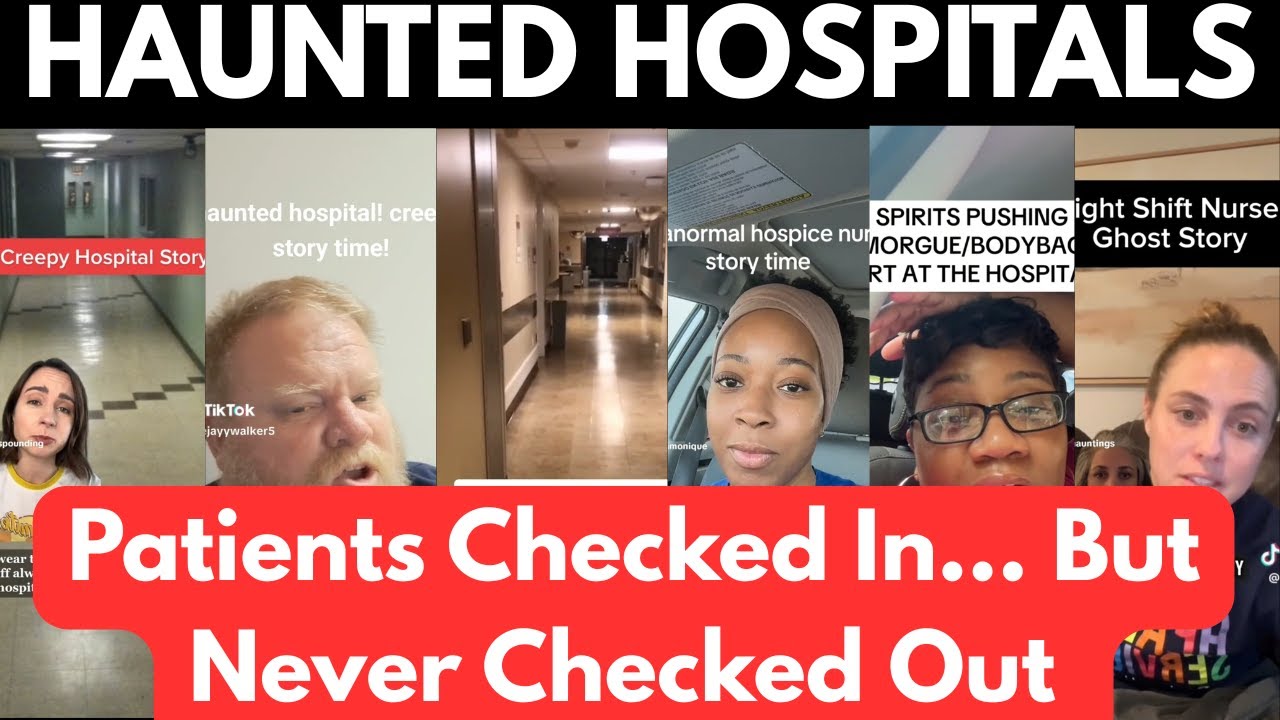 Terrifying Paranormal Activity Inside Haunted Hospitals #haunted #hauntedhospital #tiktokcompilation