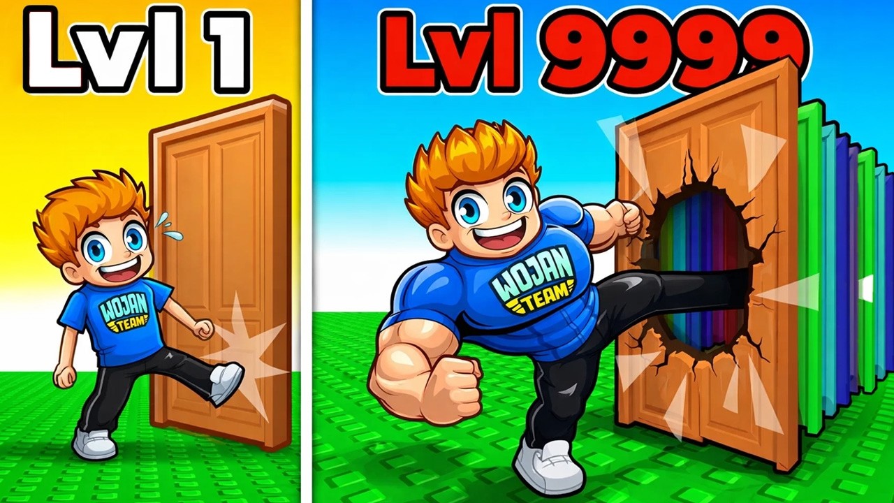WYDAŁEM 2,133,792 ROBUX ABY KOPAĆ DRZWI w Roblox!