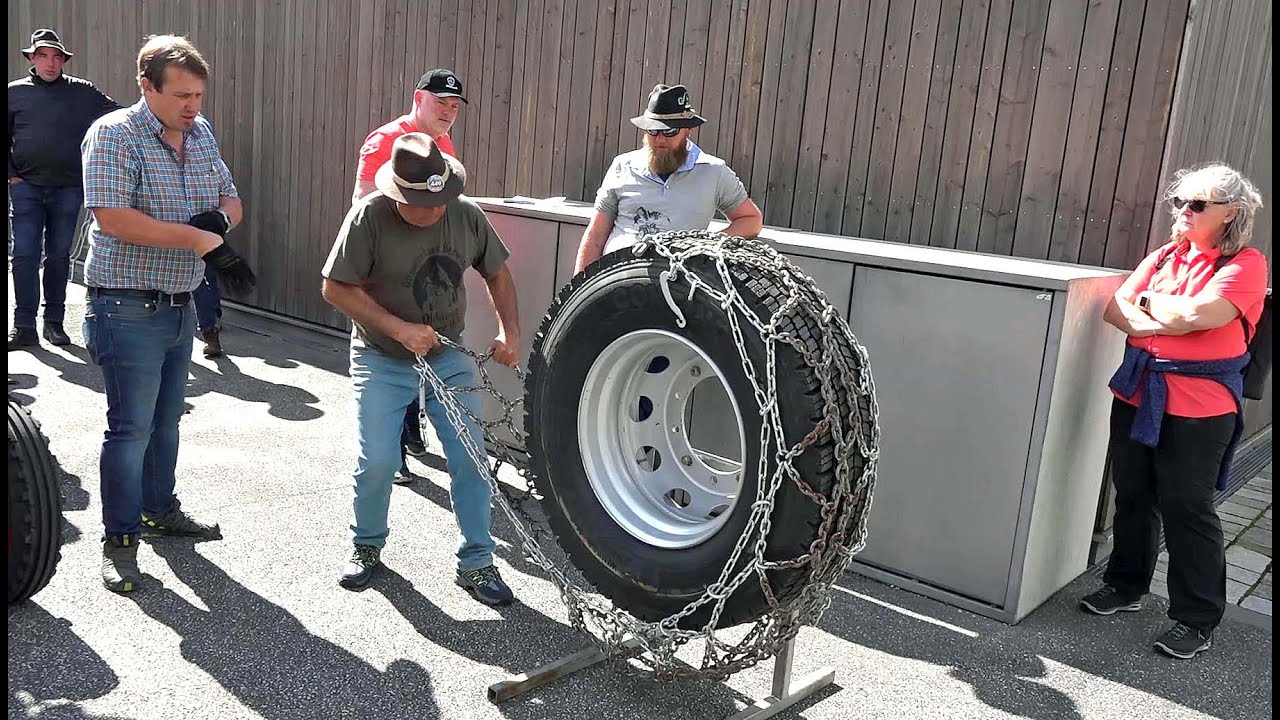 Geschicklichkeitsbewerb- 19. Oldtimer Traktor WM am Großglockner 17.09.2021