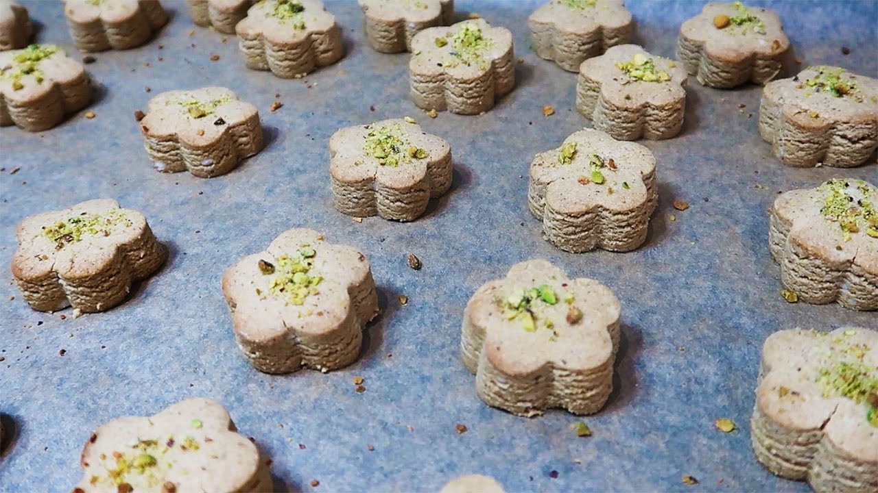 Melt in Mouth Chickpeas Cookies A Rare Ancient Cookie Recipe (Shirini Nokhodchi) Persian Cookies