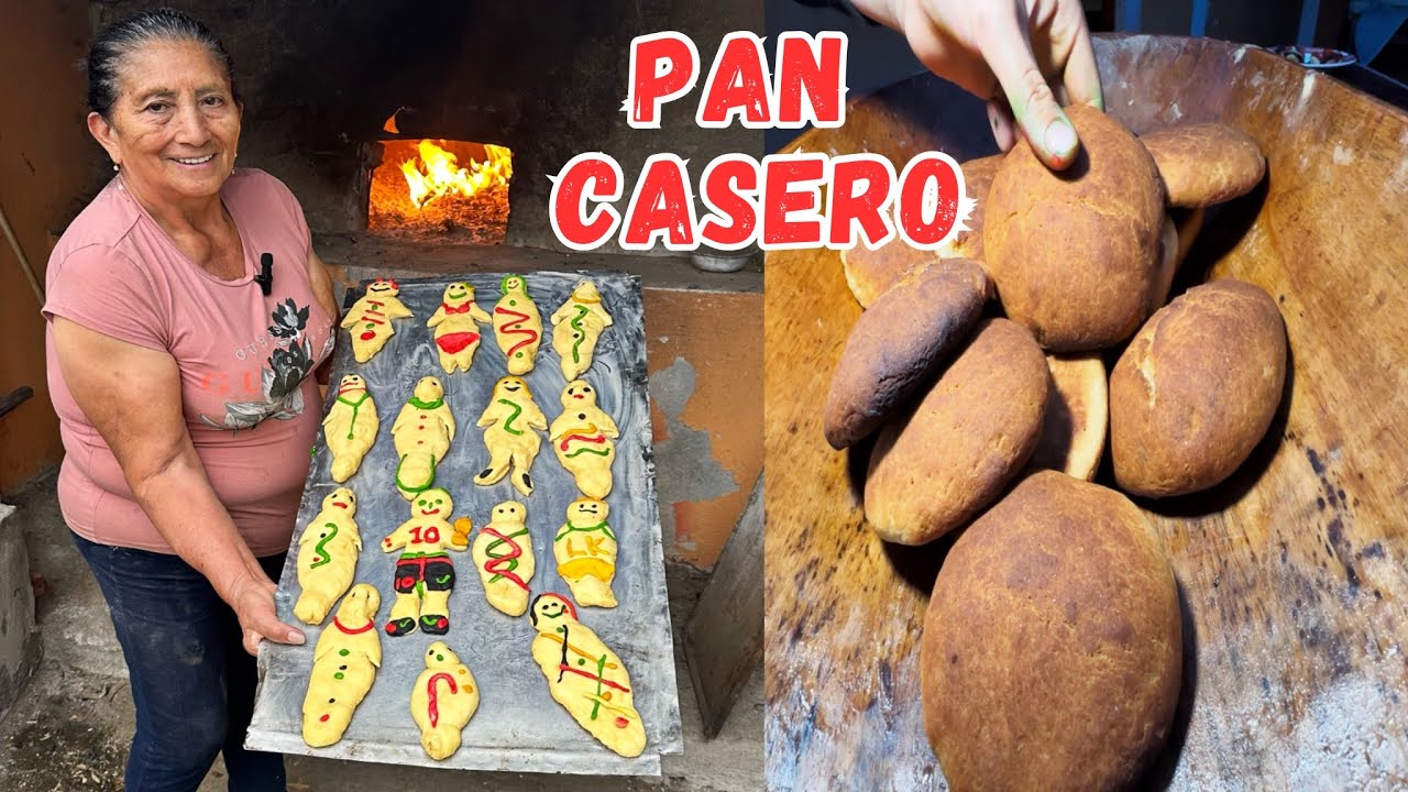 GUAGUAS de pan hechos en HORNO DE LEÑA, AMBATO🪆♨️ Josué y Elie