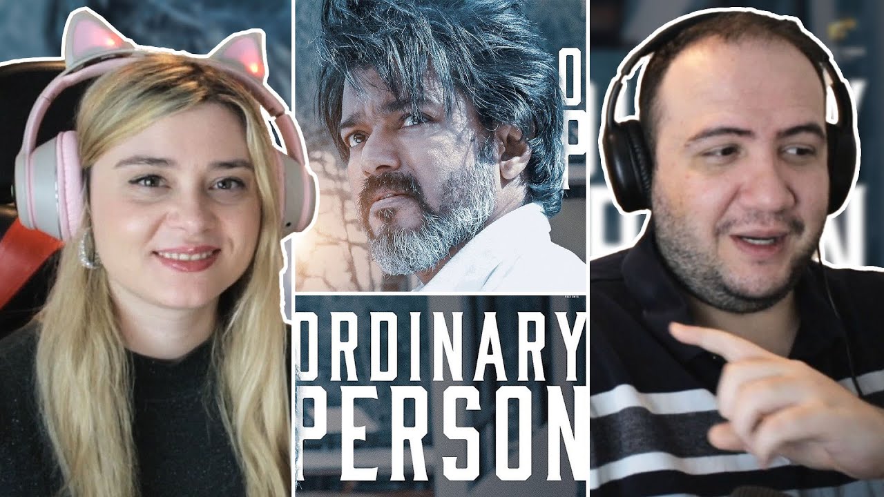 Я показал своей жене Лео английскую песню - Ordinary Person Lyric | Талапати Виджай, Анирудх Р., ...