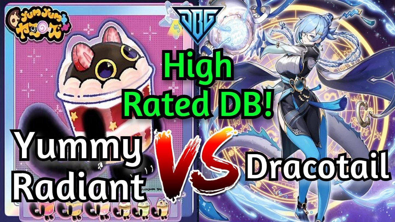 Yummy Radiant Vs Dracotail High Rated DB Yu-Gi-Oh!