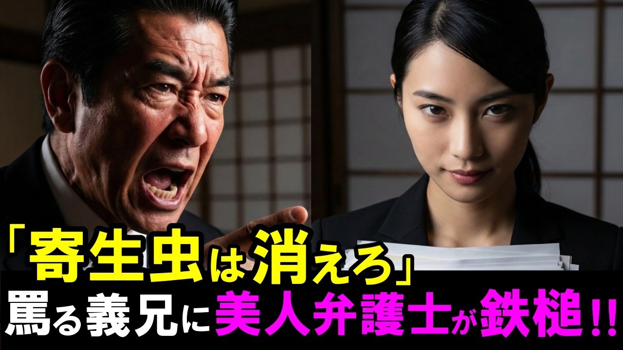「無職の婿は出て行け」美人弁護士「彼は2億、あなたは借金相続です」