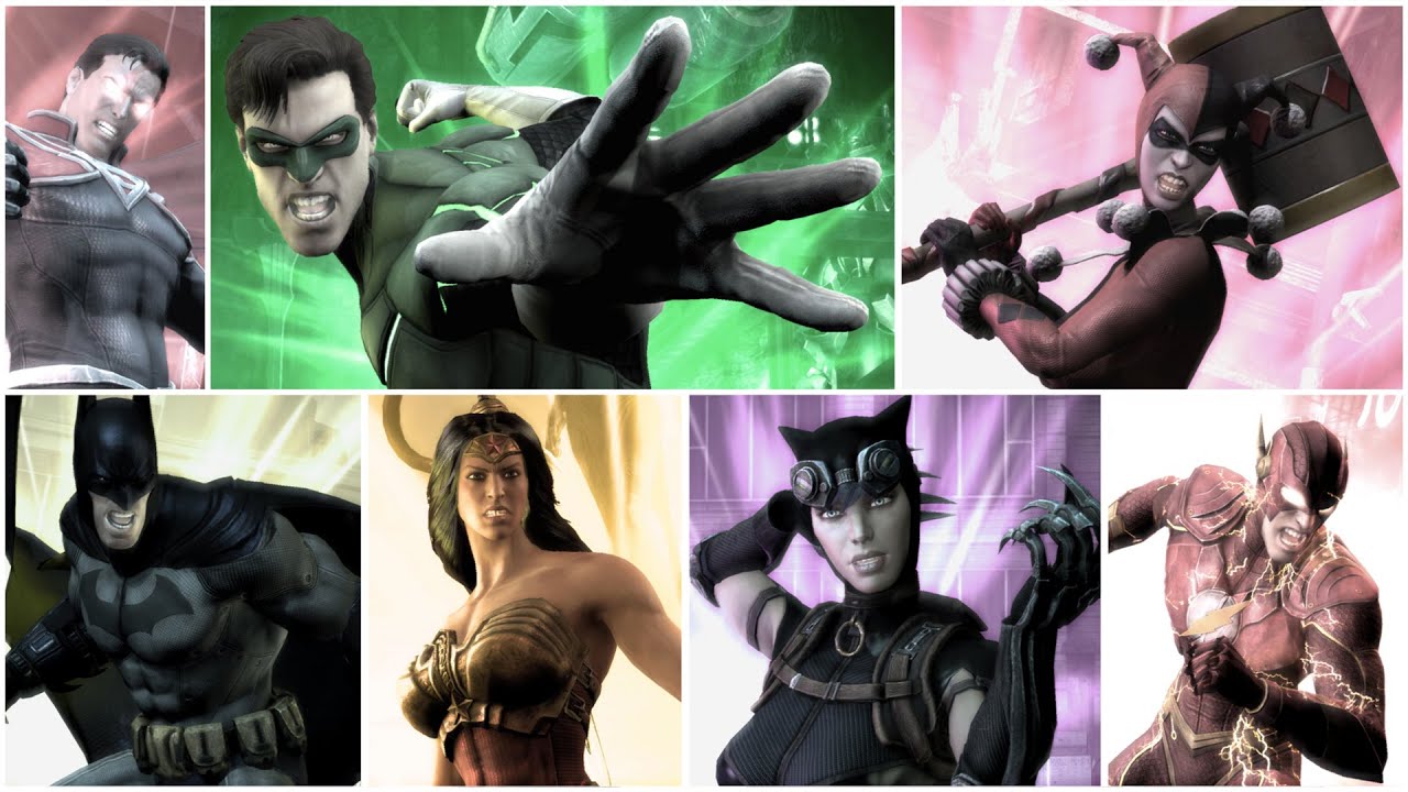 All Supermoves - Injustice Gods Among Us