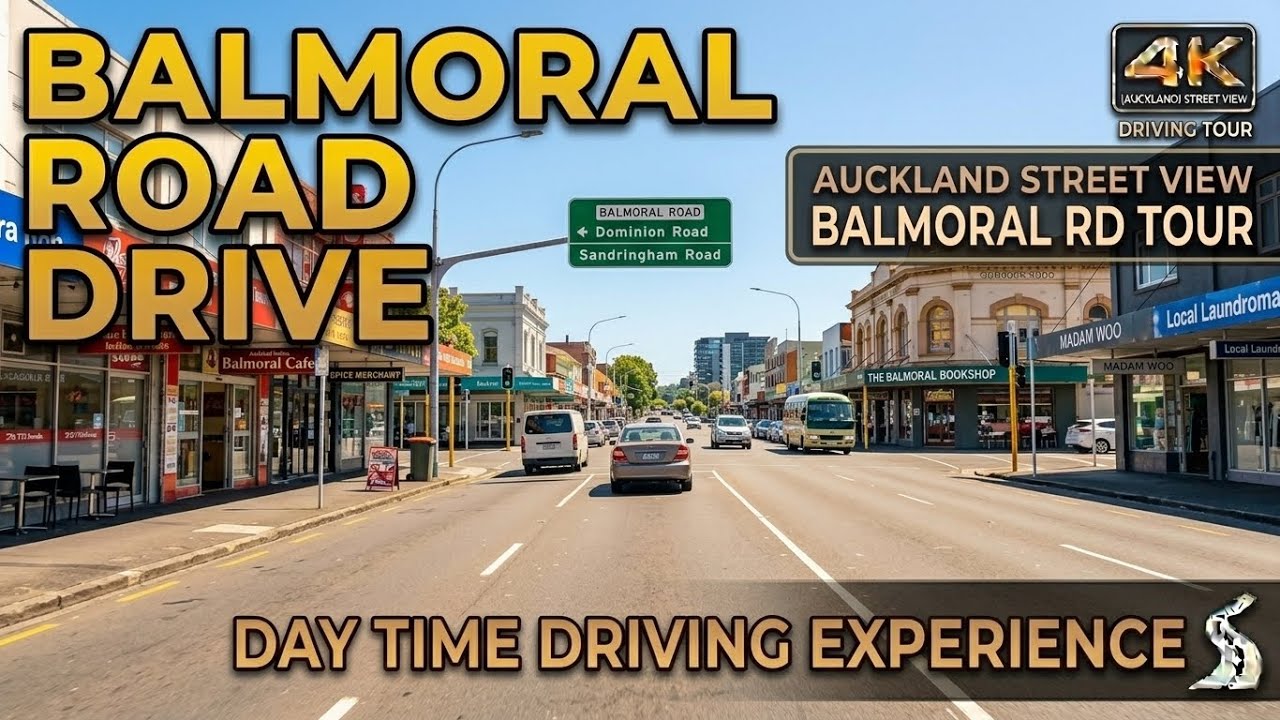 Balmoral Drive | Auckland, New Zealand 🇳🇿 | 4K Street View Driving Tour