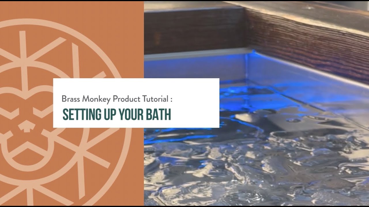 Setting up your Brass Monkey ice bath