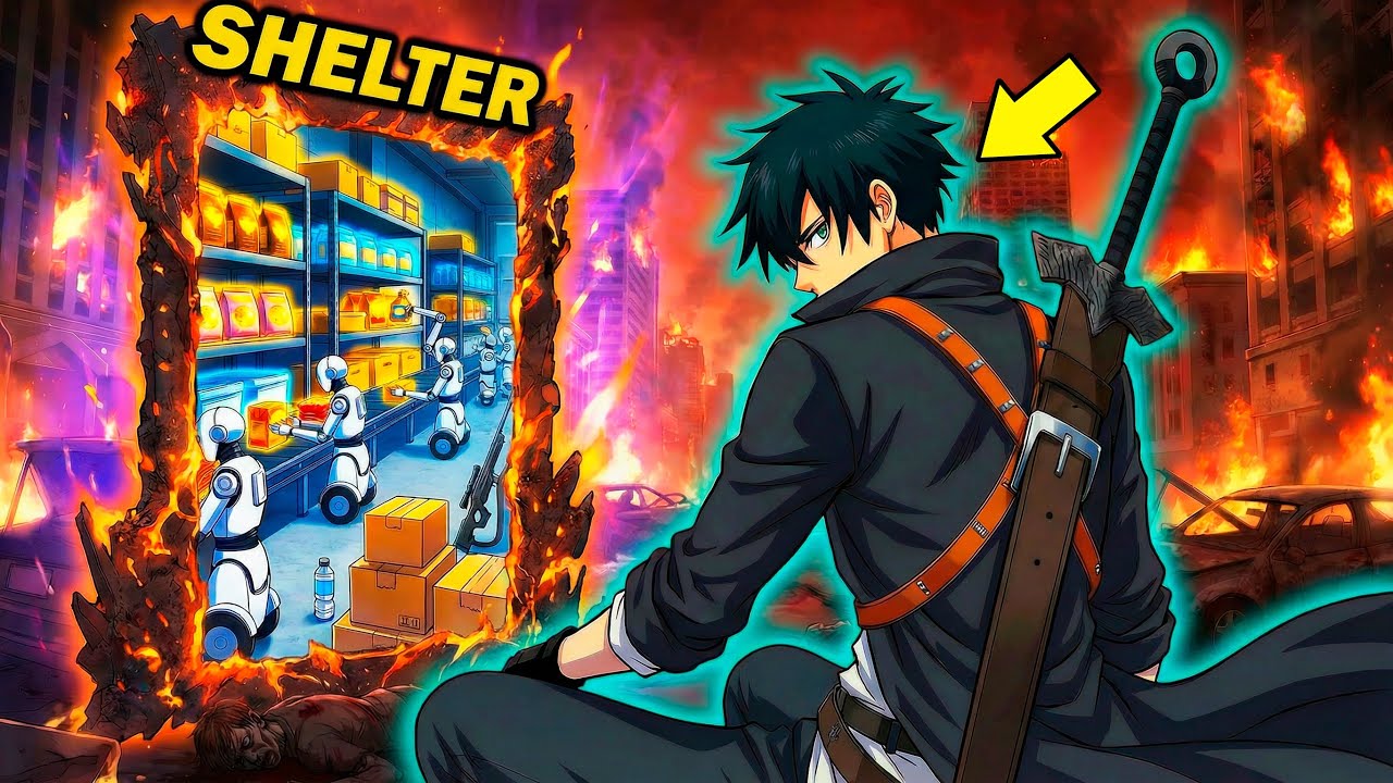 While Everyone Outside Was Fleeing The Apocalypse, He Activated The Secret Shelter | Manhwa Recap