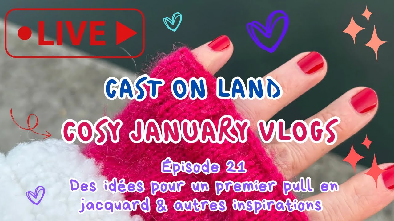 ❄️ Ep. 21 - Des idées pour un pull en jacquard et autres inspirations 