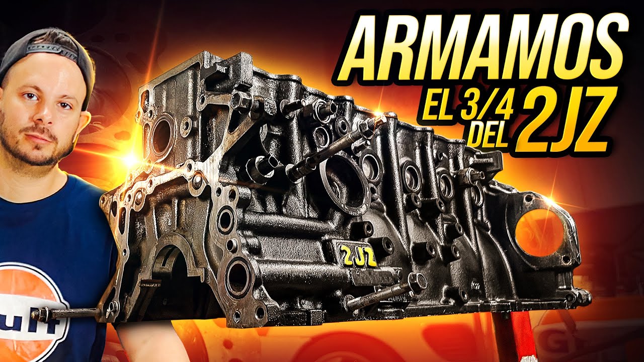 Armamos MOTOR 2JZ para RX-7 - Medición e Instalación de Pistones, Bielas, Bearings y Cigueñal