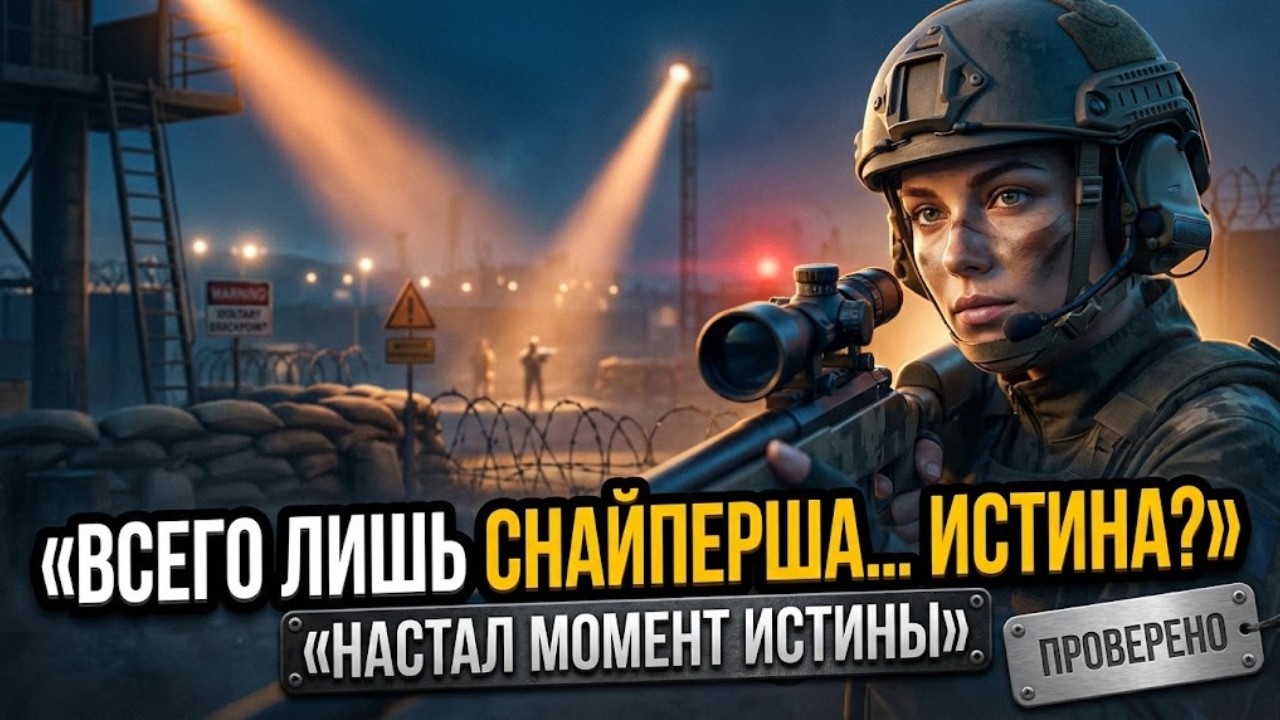 Она была просто снайпером на посту охраны — и вот настал момент истины