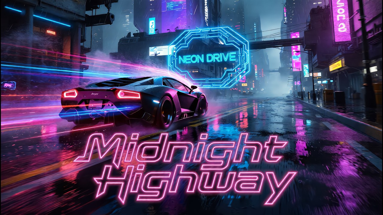 Midnight Highway &mdash; Chill House Night Drive | NEON DRIVE