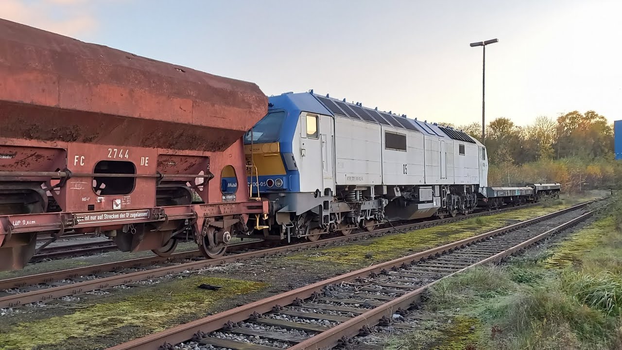 EXKLUSIV! Verlassenen Mak DE 2700-05 in Dortmund-Westfalenhütte.
