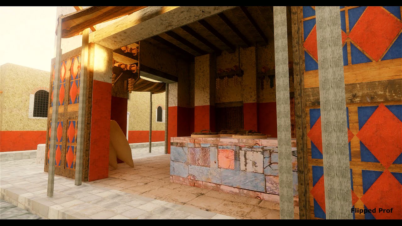 Ercolano Il Termopolio ricostruzione 3d