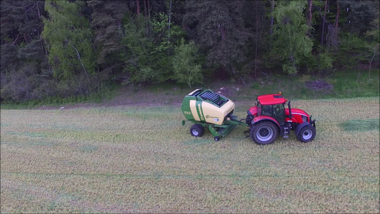 Senážování žita 2019