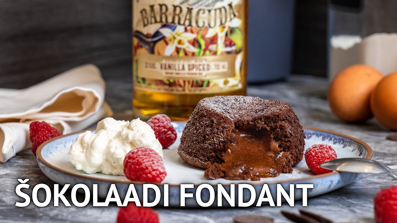 ŠOKOLAADI FONDANT ehk LAAVAKOOK