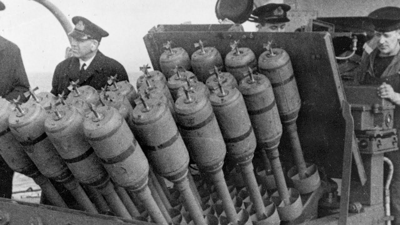Japan Stunned When America's Hedgehog Mortars Destroyed 7 Subs in 12 Days