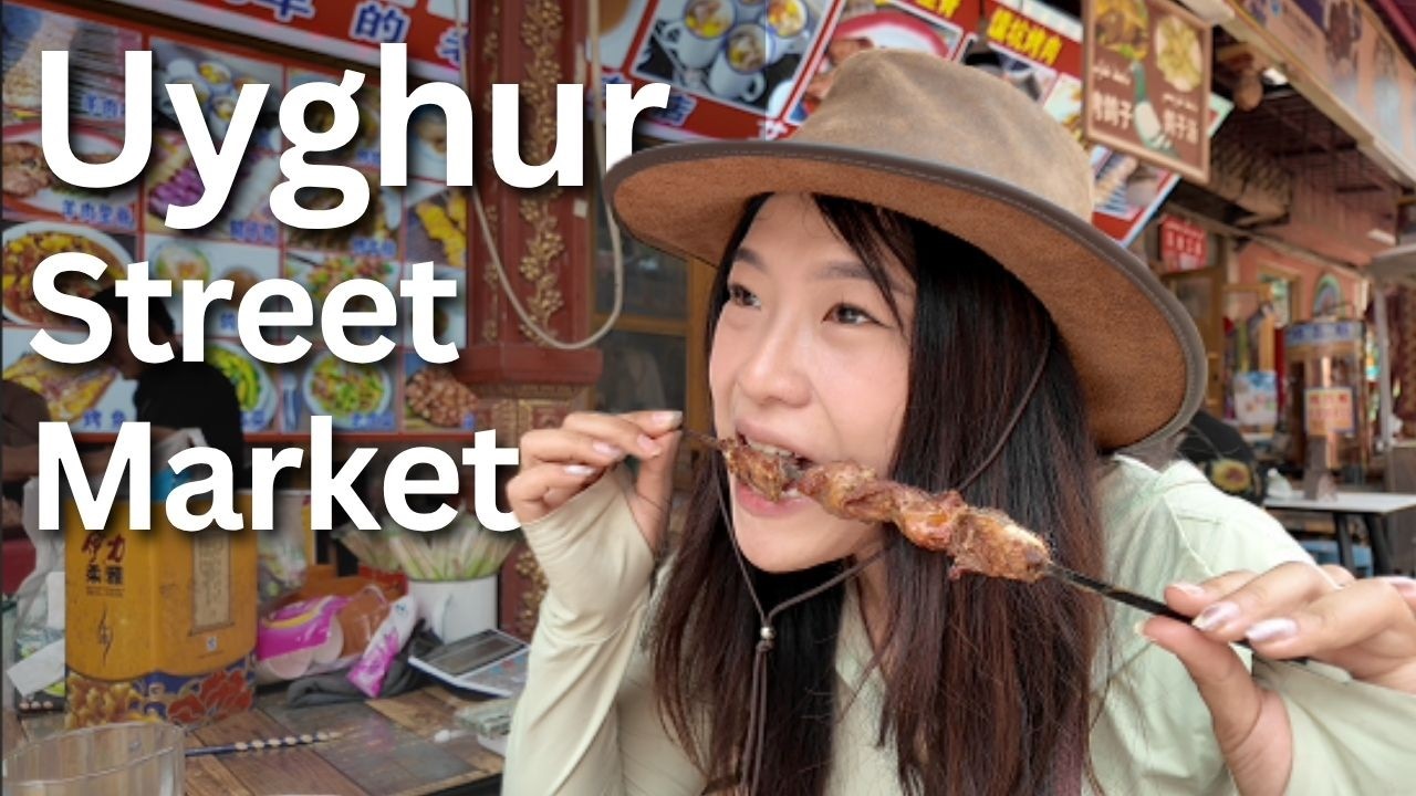 Muslim Street Market in Rural Kashgar, Xinjiang