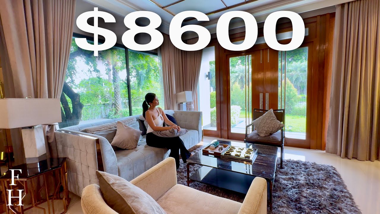 280,000 THB ($8600) Per Month Luxury Home in Bangkok, Thailand