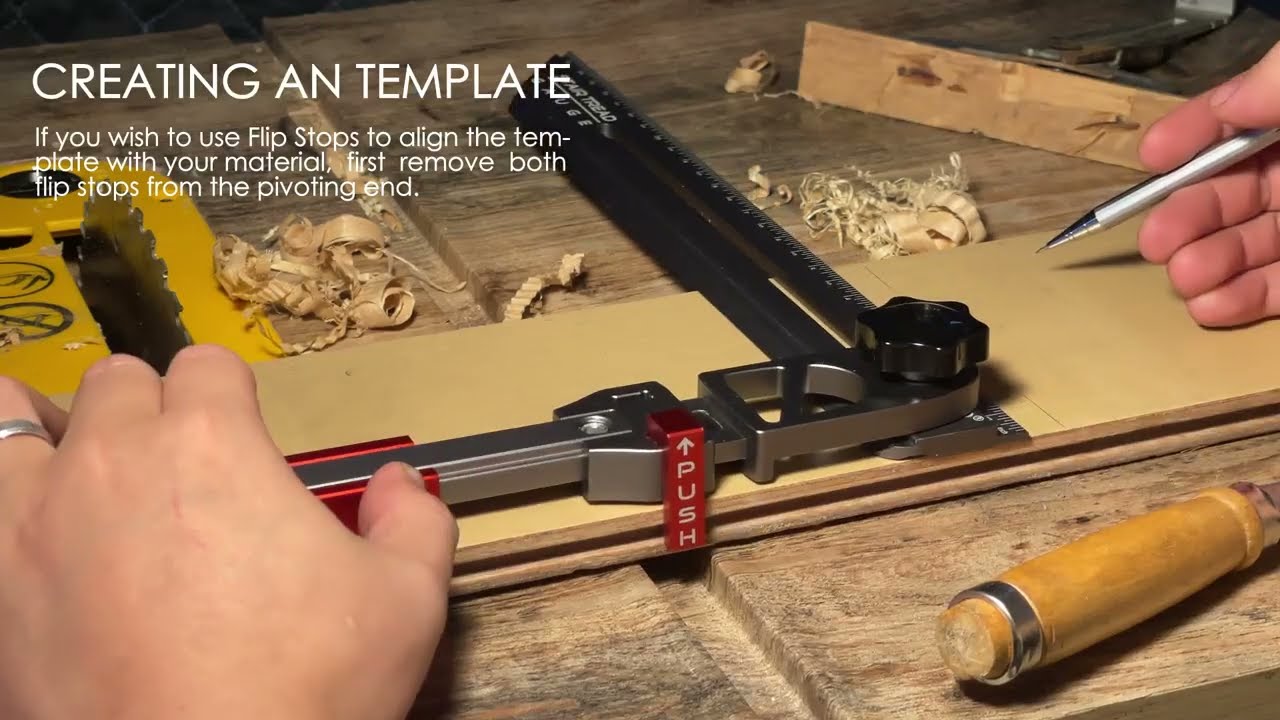 SUNLFPROD Stair Tread Template Tool - Upgrade Stair Tread Gauge Tool